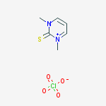 Pyrimidinium, 2,3-dihydro-1,3-dimethyl-2-thioxo-, perchlorate