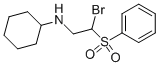 (2-BENZENESULFONYL-2-BROMO-ETHYL)-CYCLOHEXYL-AMINE