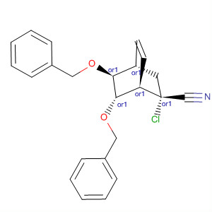 Bicyclo[2.2.2]oct-5-ene-2-carbonitrile,2-chloro-7,8-bis(phenylmethoxy)-, (1R,2S,4S,7S,8S)-