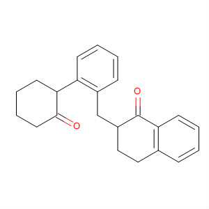 1(2H)-Naphthalenone, 3,4-dihydro-2-[(2-oxocyclohexyl)phenylmethyl]-