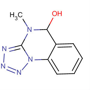 Tetrazolo[1,5-a]quinazolin-5-ol, 4,5-dihydro-4-methyl- molecular structure