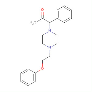 2-Propanone, 1-[4-(2-phenoxyethyl)-1-piperazinyl]-1-phenyl-