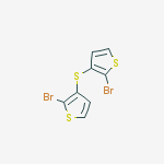 2-bromo-3-(2-bromothiophen-3-yl)sulfanylthiophene