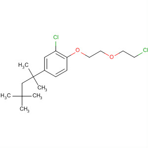 Benzene,2-chloro-1-[2-(2-chloroethoxy)ethoxy]-4-(1,1,3,3-tetramethylbutyl)-
