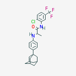 N-[2-chloro-5-(trifluoromethyl)phenyl]-N~2~-(4-tricyclo[3.3.1.1~3,7~]dec-1-ylphenyl)alaninamide