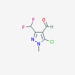 5-Chloro-3-difluoromethyl-1-methyl-1H-pyrazole-4-carbaldehyde