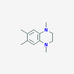 1,2,3,4-TETRAHYDRO-1,4,6,7-TETRAMETHYLQUINOXALINE molecular structure