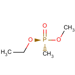 Phosphonic acid, methyl-, ethyl methyl ester, (S)- molecular structure