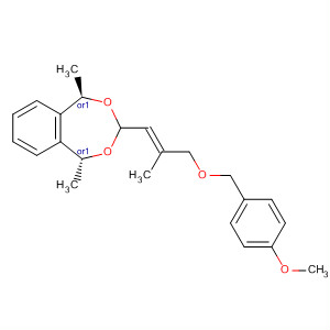 2,4-Benzodioxepin,1,5-dihydro-3-[(1E)-3-[(4-methoxyphenyl)methoxy]-2-methyl-1-propenyl]-1,5-dimethyl-, (1R,5R)-rel-