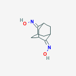 adamantane-2,6-dione dioxime molecular structure