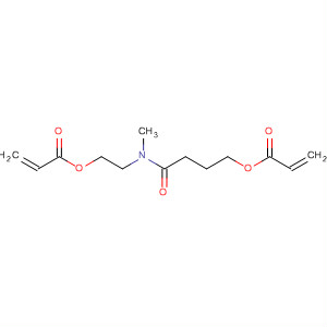 2-Propenoic acid,2-[methyl[1-oxo-4-[(1-oxo-2-propenyl)oxy]butyl]amino]ethyl ester molecular structure