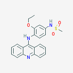 N-[4-(acridin-9-ylamino)-3-ethoxyphenyl]methanesulfonamide