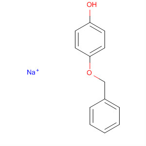 Phenol, 4-(phenylmethoxy)-, sodium salt molecular structure