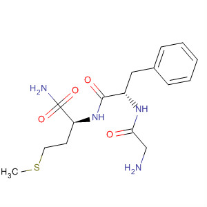L-Methioninamide, glycyl-L-phenylalanyl- molecular structure