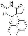 5-Ethyl-5-(1-naphtyl)-2,4,6(1H,3H,5H)-pyrimidinetrione molecular structure