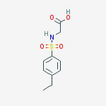 N-((4-ETHYLPHENYL)SULFONYL)GLYCINE