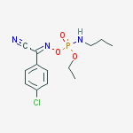 (1e)-4-chloro-n-[ethoxy(propylamino)phosphoryl]oxybenzenecarboximidoyl Cyanide