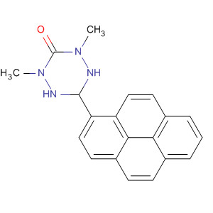 1,2,4,5-Tetrazin-3(2H)-one, tetrahydro-2,4-dimethyl-6-(1-pyrenyl)-