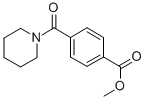P-(PIPERIDINOCARBONYL)-,BENZOIC ACID METHYL ESTER