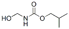 isobutyl (hydroxymethyl)-carbamate molecular structure