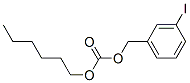 Hexyl m-iodobenzyl=carbonate molecular structure