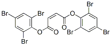bis(2,4,6-tribromophenyl) maleate molecular structure