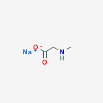 SODIUM 2-METHYLAMINOACETATE molecular structure