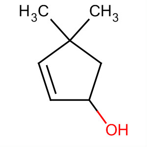2-Cyclopenten-1-ol, 4,4-dimethyl- molecular structure