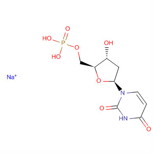 5'-Uridylic acid, 2'-deoxy-, sodium salt molecular structure