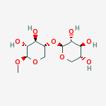 Methyl β-Xylobioside molecular structure