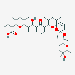 1,6,8-Trioxadispiro[4.1.5.3]pentadecane,salinomycin deriv.