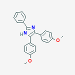 1H-imidazole, 4,5-bis(4-methoxyphenyl)-2-phenyl-