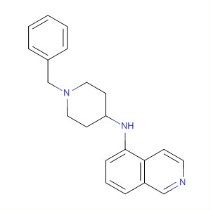 5-Isoquinolinamine, N-[1-(phenylmethyl)-4-piperidinyl]- molecular structure