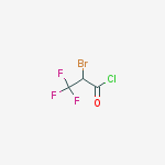 2-BROMO-3,3,3-TRIFLUOROPROPIONYL CHLORIDE molecular structure