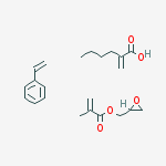 4-{1-[4-HYDROXY-2-METHYL-5-(PROPAN-2-YL)PHENYL]-3-OXO-1,3-DIHYDRO-2-BENZOFURAN-1-YL}-5-METHYL-2-(PROPAN-2-YL)PHENYL DIHYDROGEN PHOSPHATE- 2-AMINO-2-METHYLPROPANE-1,3-DIOL(1:2) molecular structure