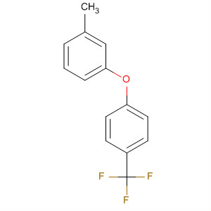 Benzene, 1-methyl-3-[4-(trifluoromethyl)phenoxy]- molecular structure