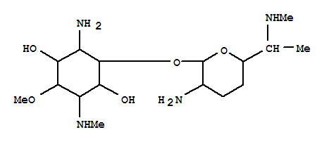 6-N-methylfortimicin B molecular structure