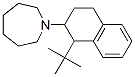 1-[(1,1-Dimethylethyl)-1,2,3,4-tetrahydro-2-naphthalenyl]hexahydro-1H-azepine molecular structure