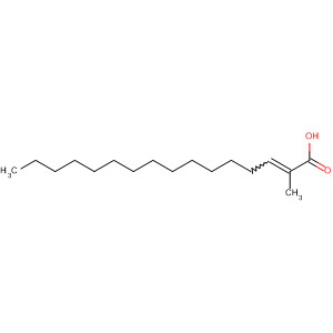 Hexadecenoic acid, methyl- molecular structure