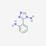 3-(2-aminophenyl)-1,2,4-triazol-4-amine molecular structure