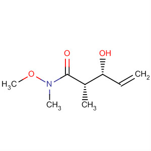 4-Pentenamide, 3-hydroxy-N-methoxy-N,2-dimethyl-, (2S,3R)-