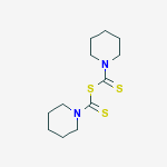 Piperidine-1-dithiocarboxylic acid, anhydrosulphide molecular structure