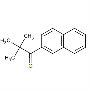 1-Propanone, 2,2-dimethyl-1-(2-naphthalenyl)- molecular structure