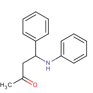 2-Butanone, 4-phenyl-4-(phenylamino)- molecular structure