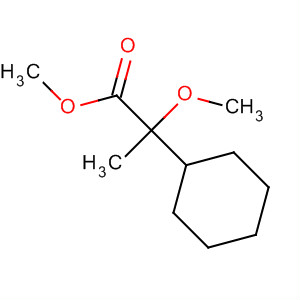 Cyclohexanepropanoic acid, 2-methoxy-, methyl ester, cis- molecular structure