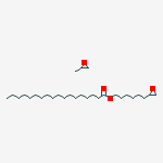 2-methyloxirane;6-(oxiran-2-yl)hexyl Octadecanoate molecular structure