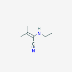 2-(ETHYLAMINO)-3-METHYL-2-BUTENENITRILE