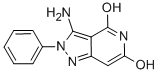 3-Amino-2-phenyl-2H-pyrazolo[4, 3-c]pyridine-4,6-diol molecular structure
