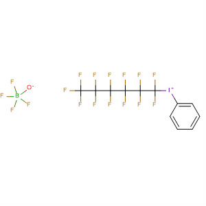 Iodonium, phenyl(tridecafluorohexyl)-, tetrafluoroborate(1-) molecular structure