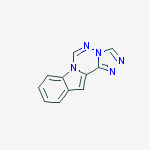 [1,2,4]triazolo[4',3':1,6][1,2,4]triazino[4,5-a]indole molecular structure